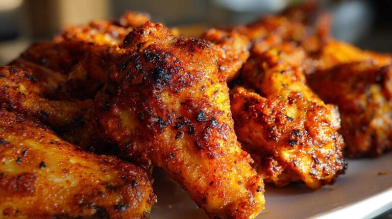 Air Fryer Buffalo Chicken Wings (Crispy)
