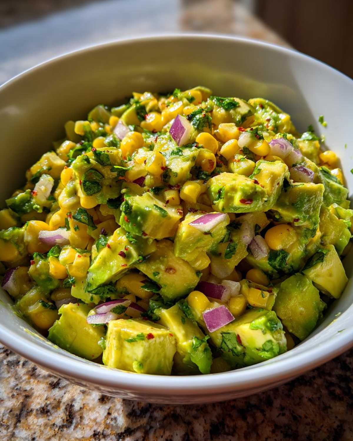 Avocado Corn Salad (Healthy Summer Side) - detail 1