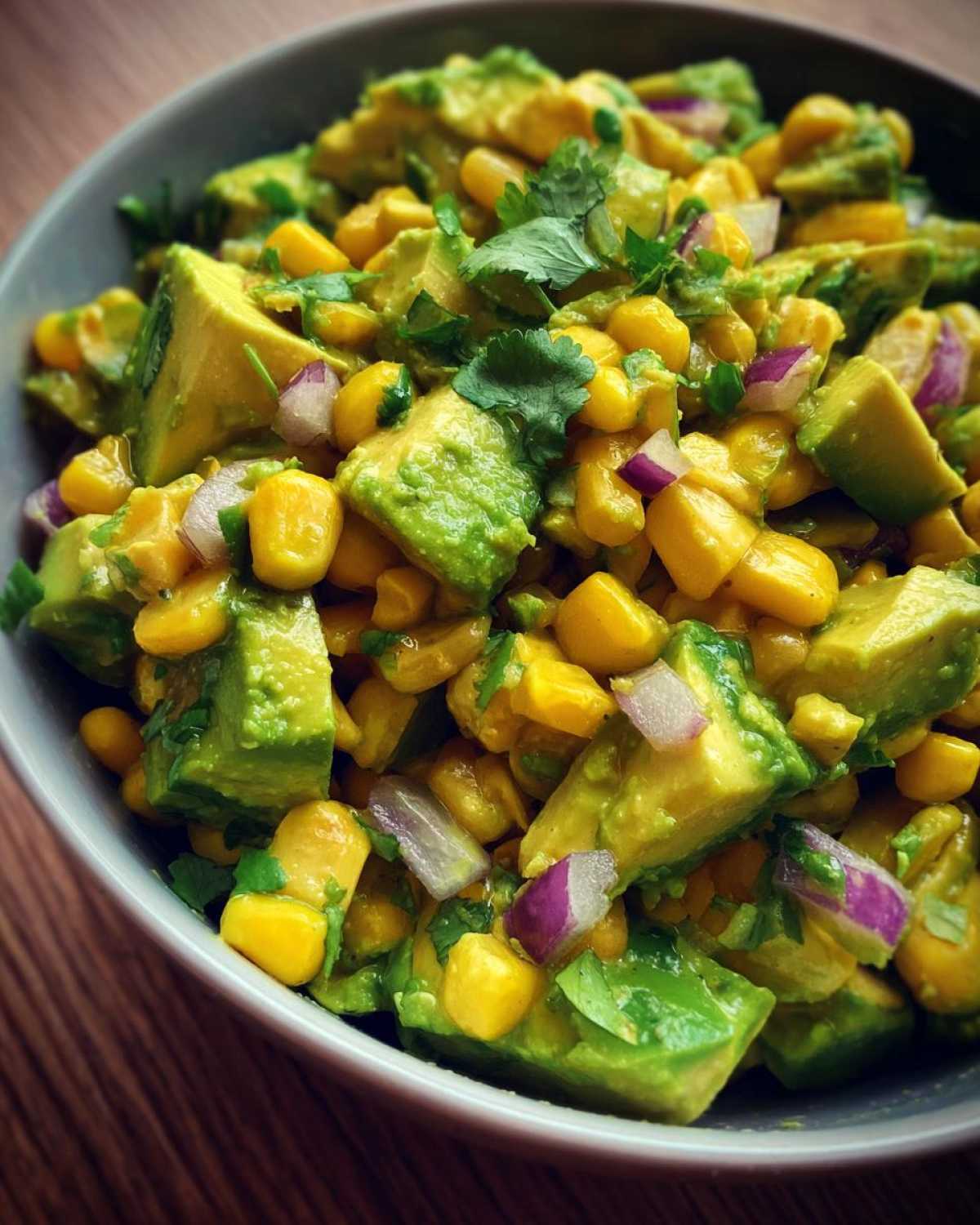 Avocado Corn Salad (Healthy Summer Side) - detail 2