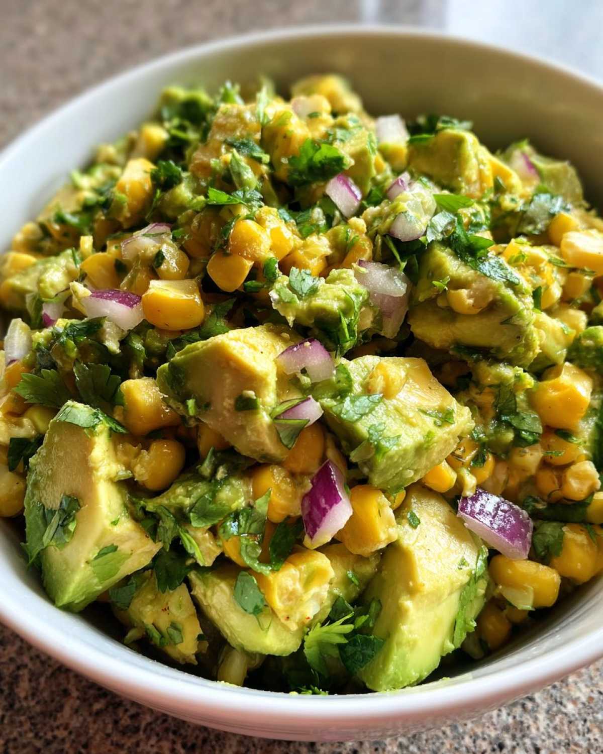 Avocado Corn Salad (Healthy Summer Side) - detail 3