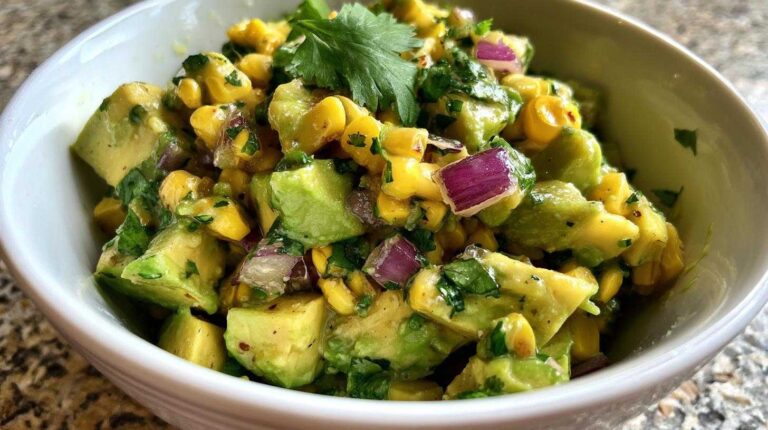 Avocado Corn Salad (Healthy Summer Side)