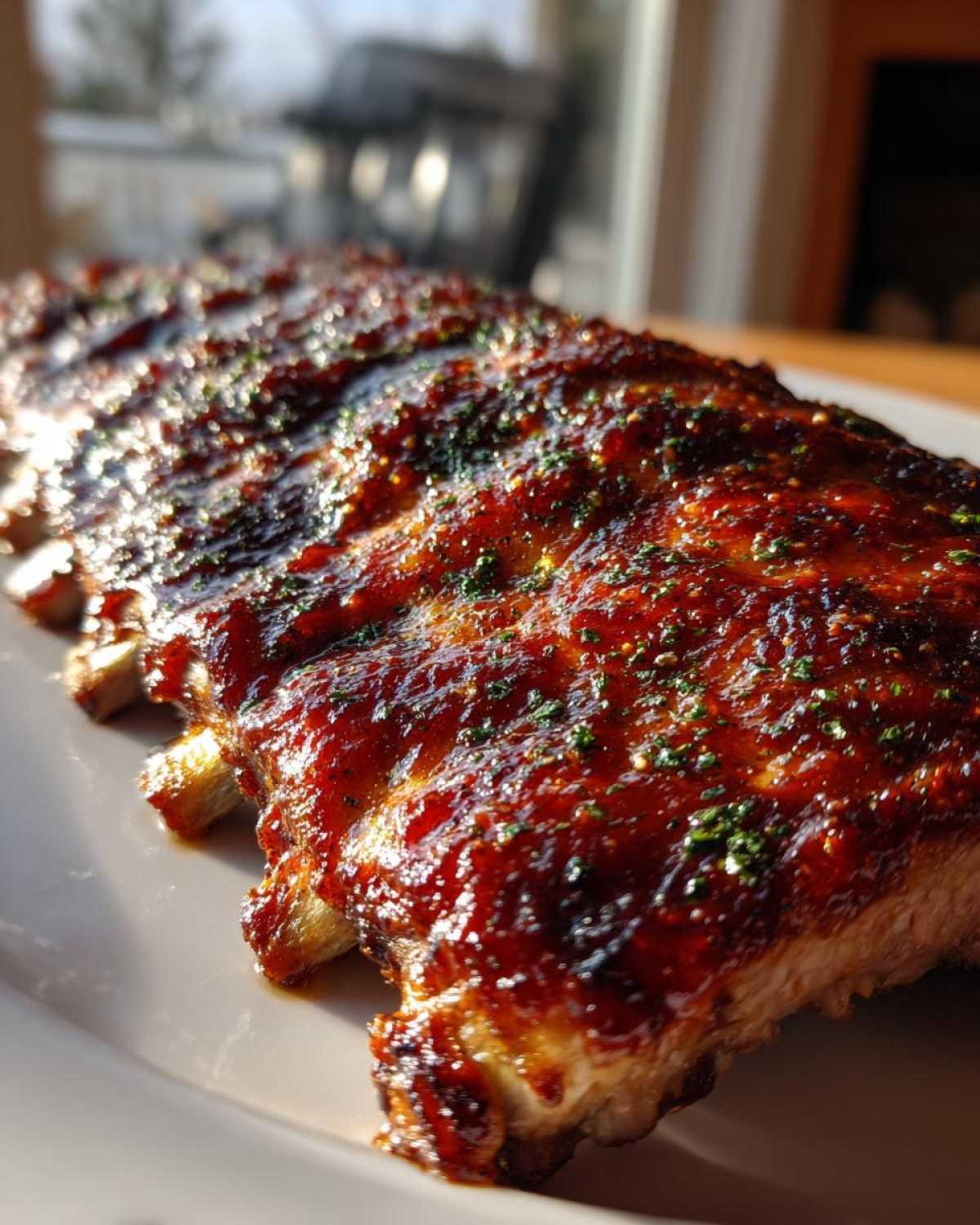 BBQ Baby Back Ribs in the Oven (Fall-Off-The-Bone) - detail 1