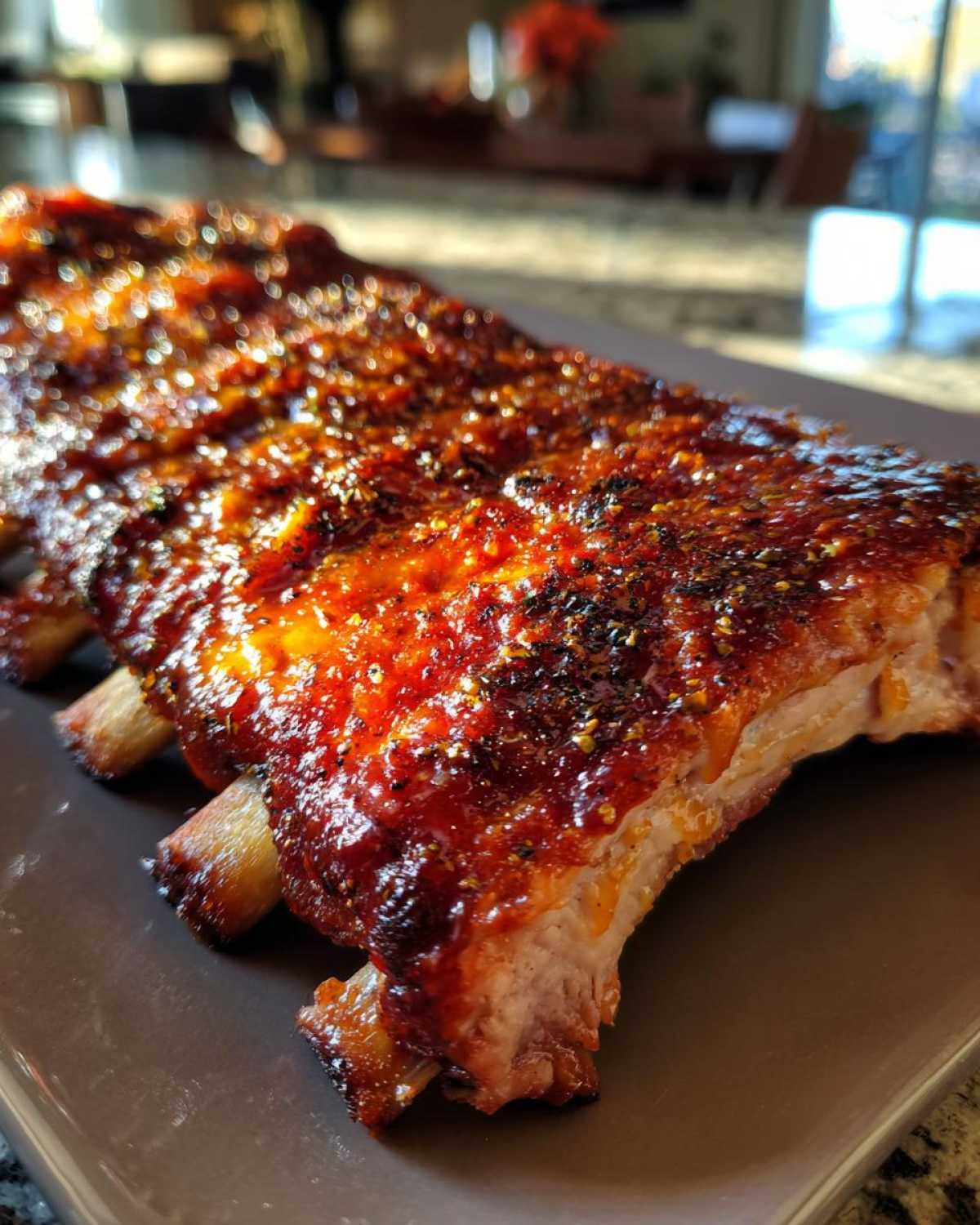 BBQ Baby Back Ribs in the Oven (Fall-Off-The-Bone) - detail 2