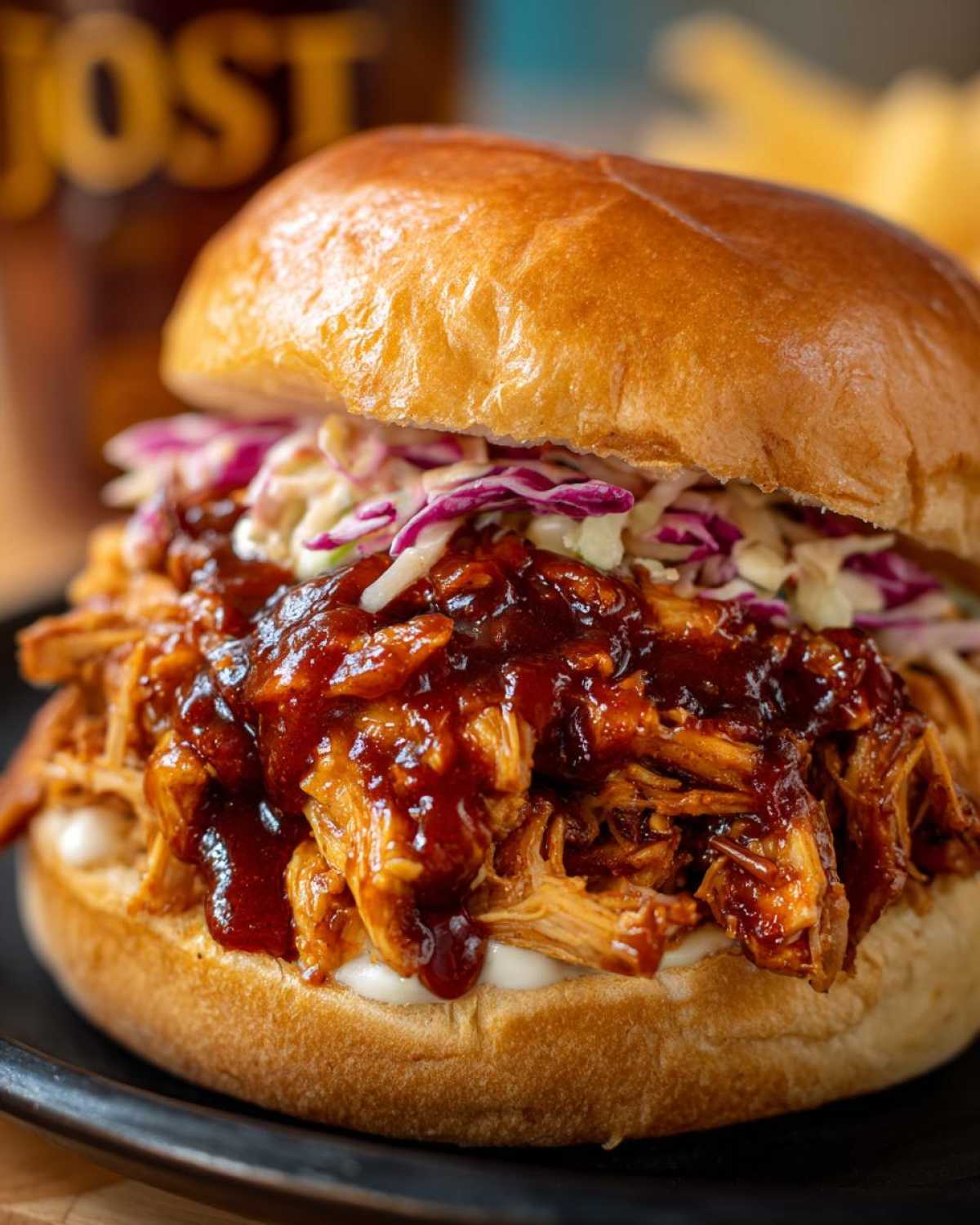 BBQ Jackfruit Pulled “Pork” Sandwiches (Vegan BBQ) - detail 2