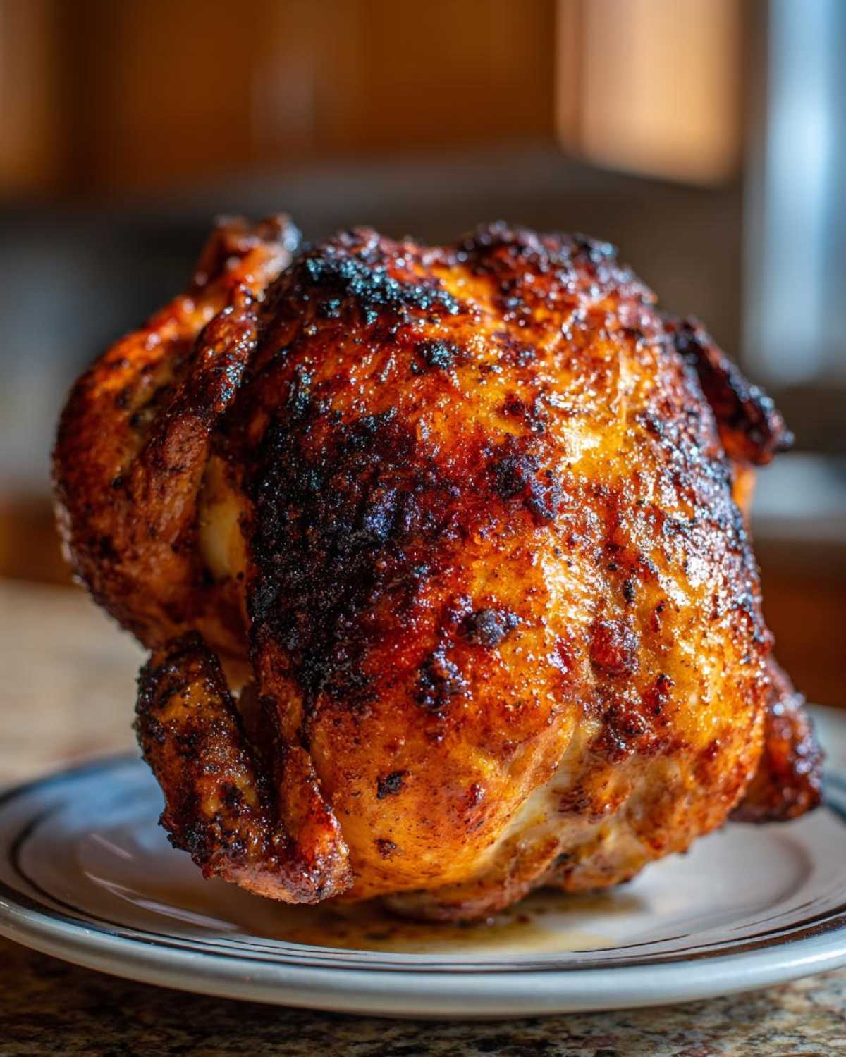 Beer Can Grilled Chicken (Moist Whole Chicken) - detail 2