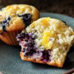 Blueberry Lemon Muffins (Easy Summer Breakfast)
