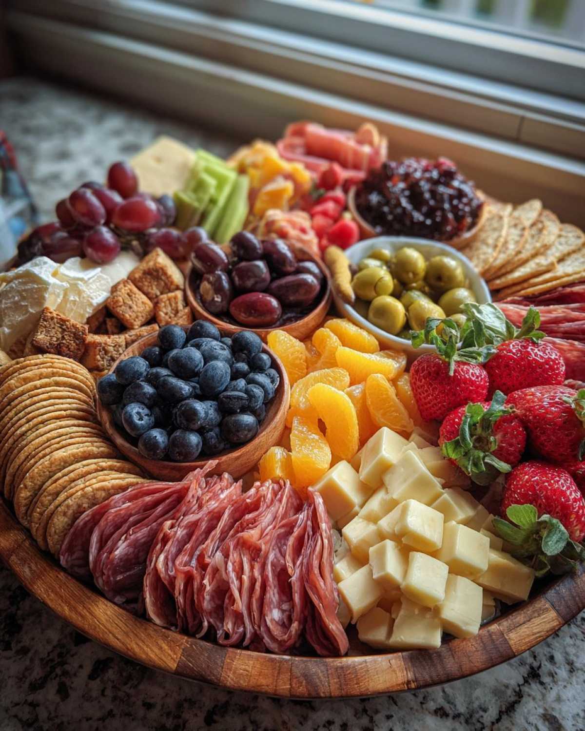 Budget Charcuterie Board Idea (Affordable Grazing Table) - detail 1