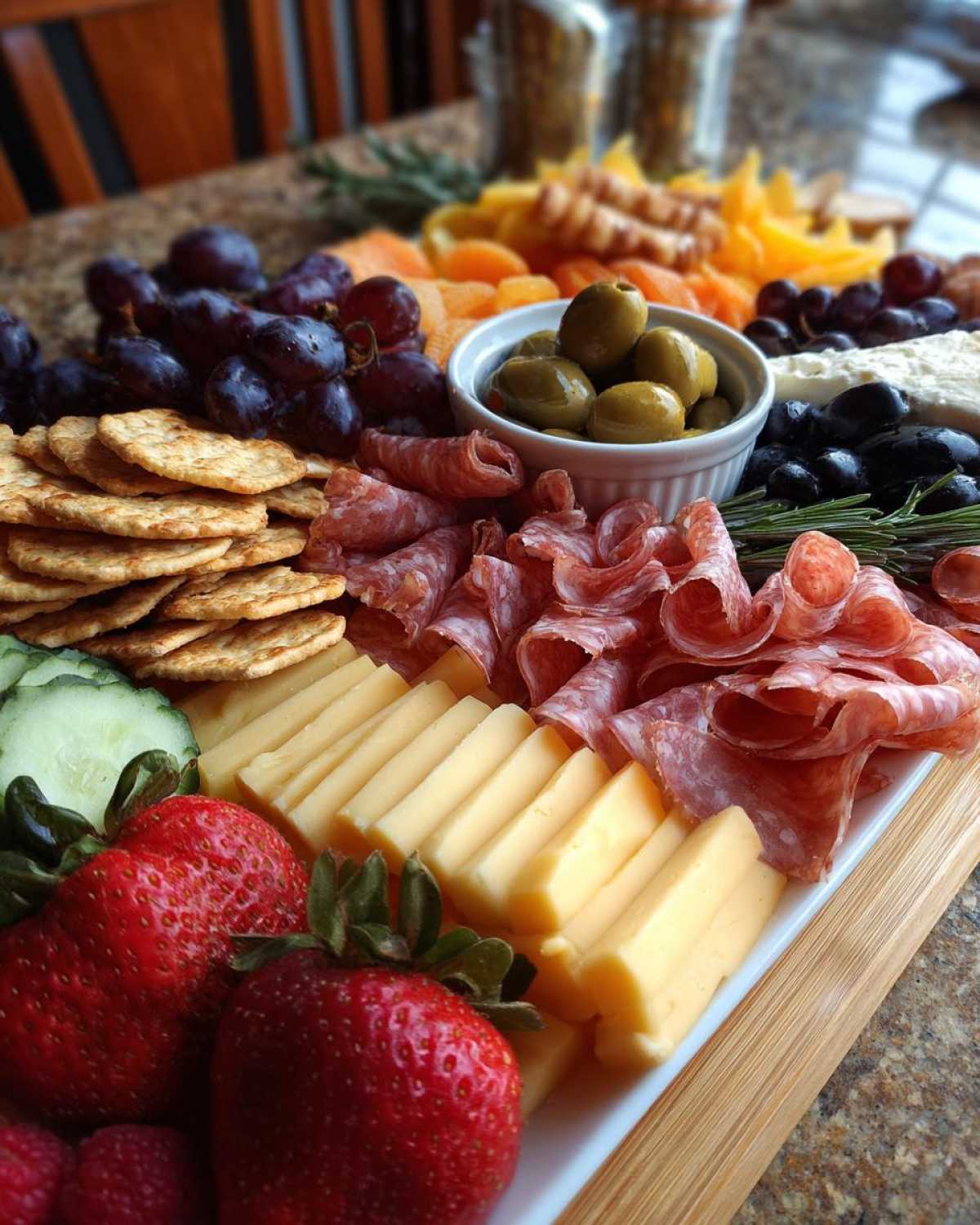 Budget Charcuterie Board Idea (Affordable Grazing Table) - detail 3