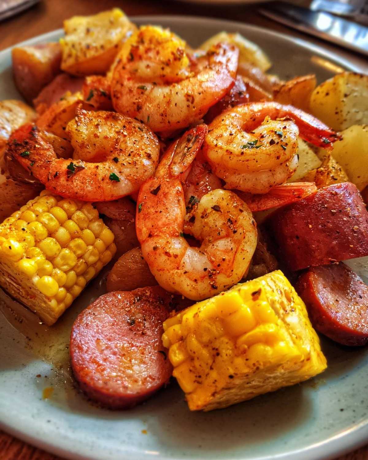 Cajun Shrimp Boil Foil Packets (Easy Summer Cookout) - detail 1