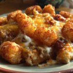 Cheesy Tater Tot Casserole (Kid-Friendly Dinner)