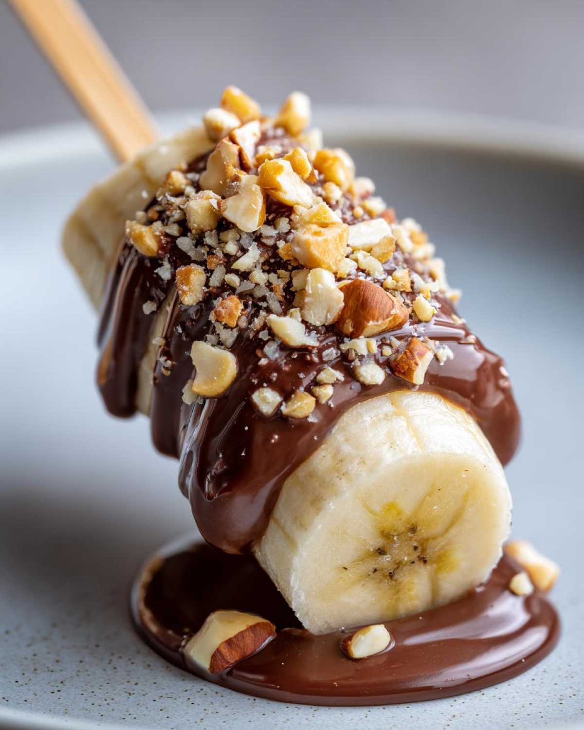 Chocolate-Dipped Frozen Bananas (Summer Treat) - detail 1