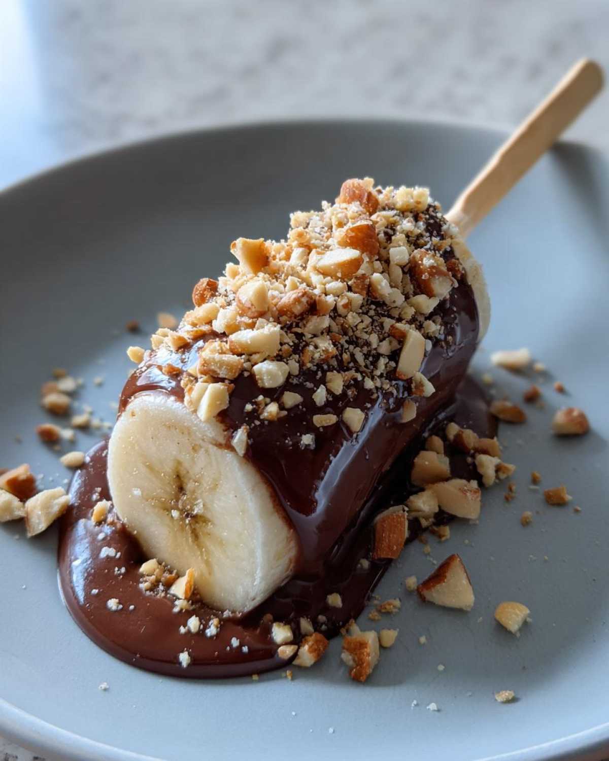 Chocolate-Dipped Frozen Bananas (Summer Treat) - detail 2