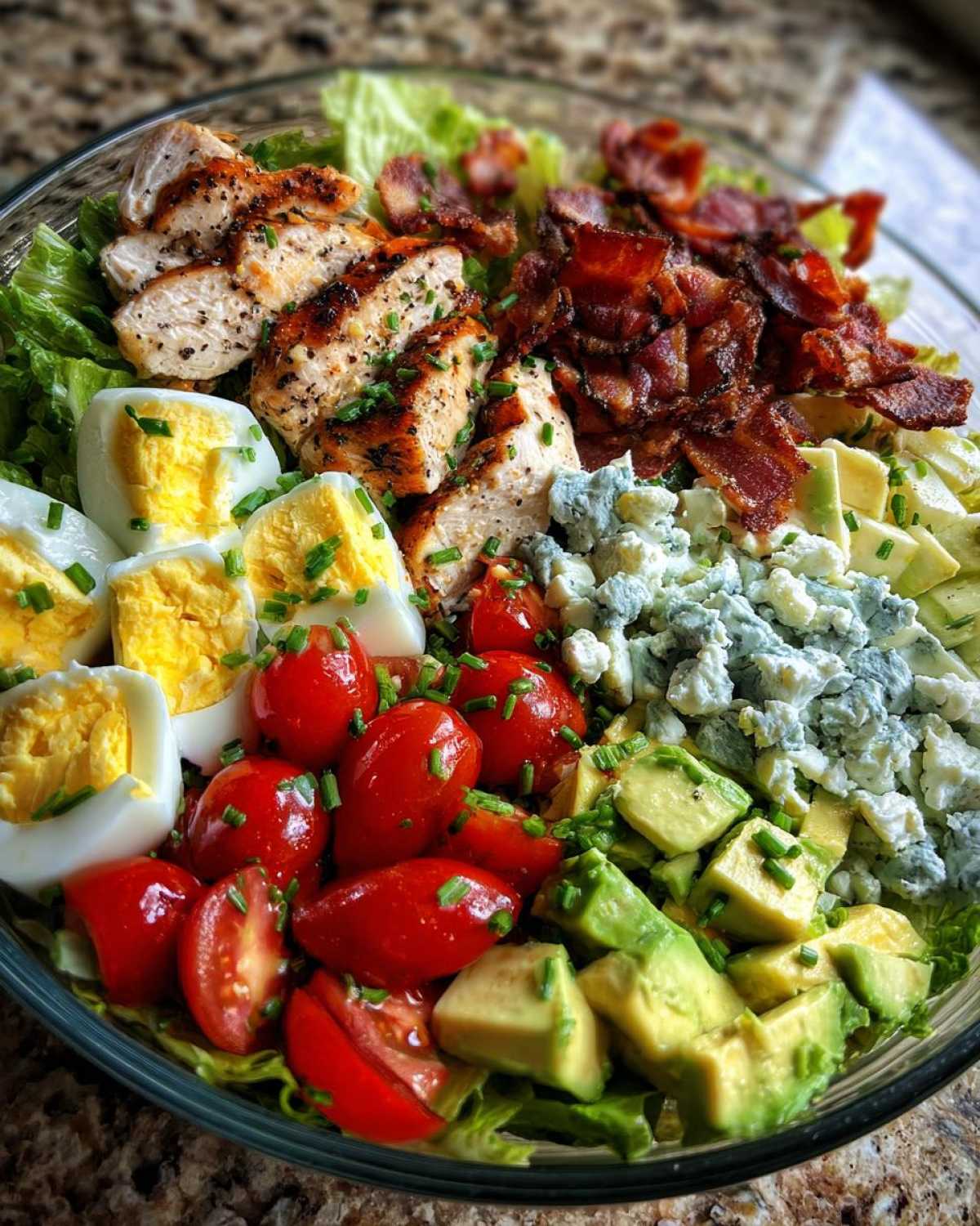 Classic Cobb Salad (Hearty Summer Salad) - detail 1