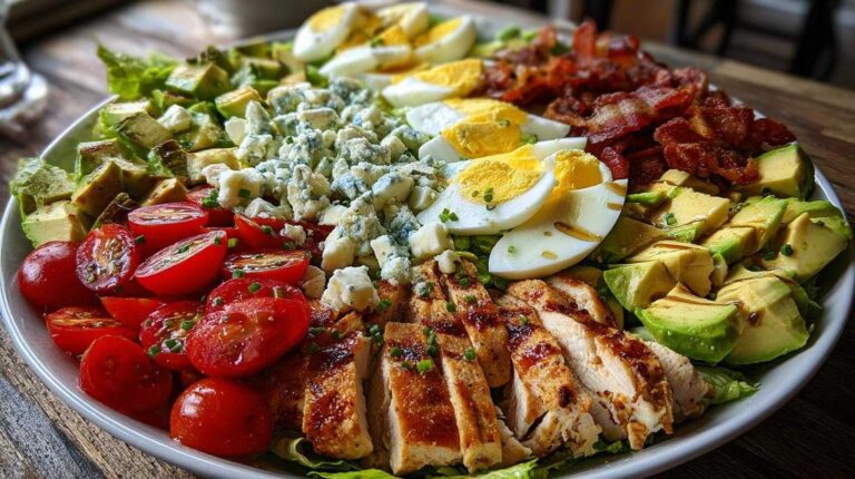 Classic Cobb Salad (Hearty Summer Salad)