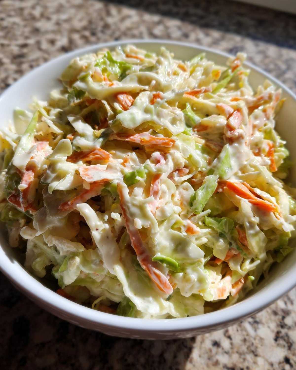 Classic Coleslaw Recipe (Creamy BBQ Side) - detail 1