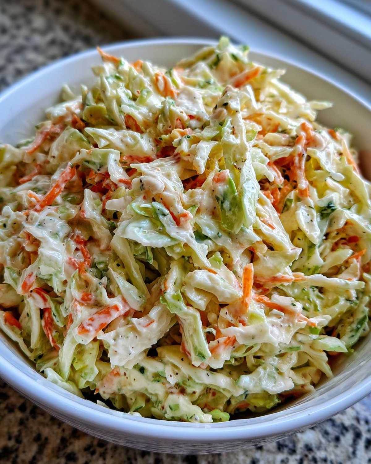 Classic Coleslaw Recipe (Creamy BBQ Side) - detail 3