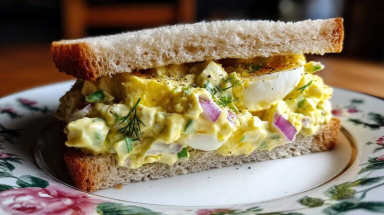 Classic Egg Salad Sandwiches (Picnic Sandwich Filling)