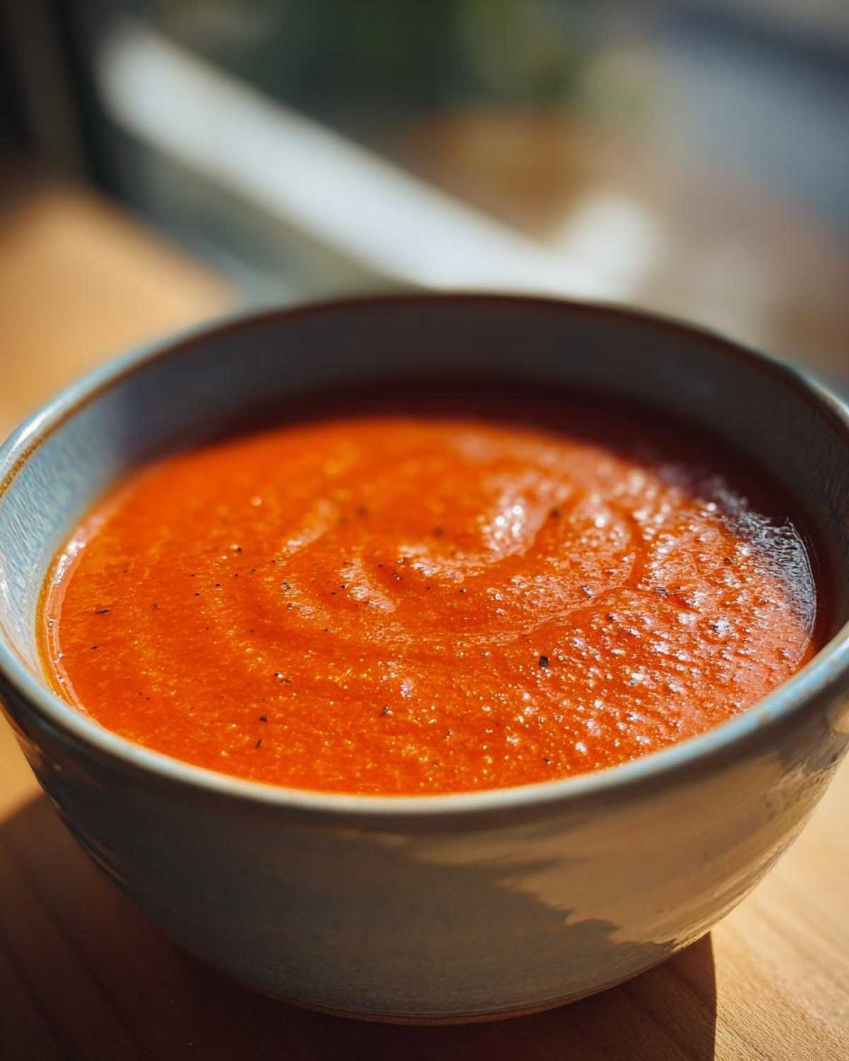 Classic Gazpacho (Chilled Tomato Soup) - detail 2