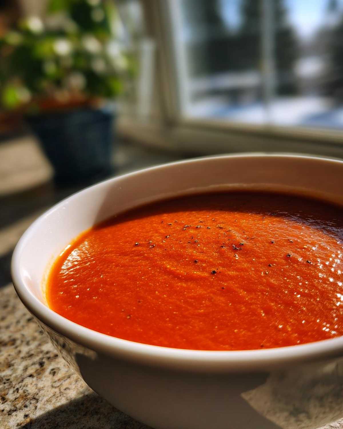 Classic Gazpacho (Chilled Tomato Soup) - detail 3