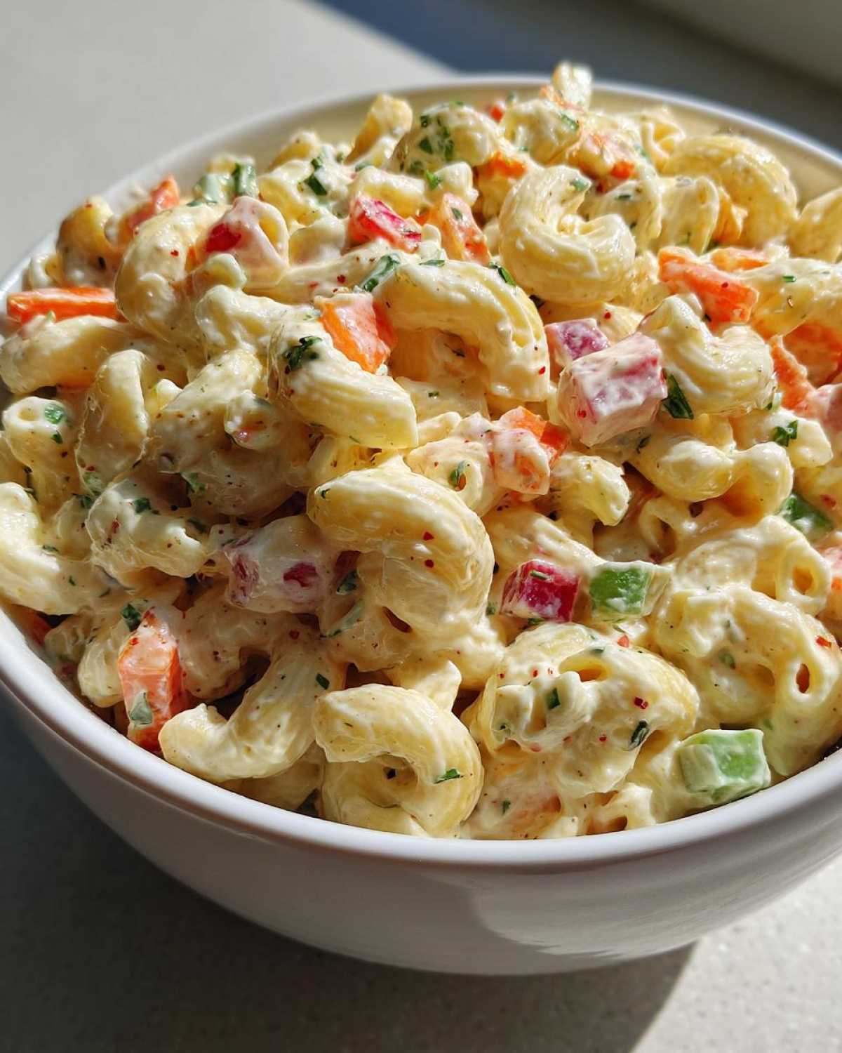 Classic Macaroni Salad for BBQs - detail 2