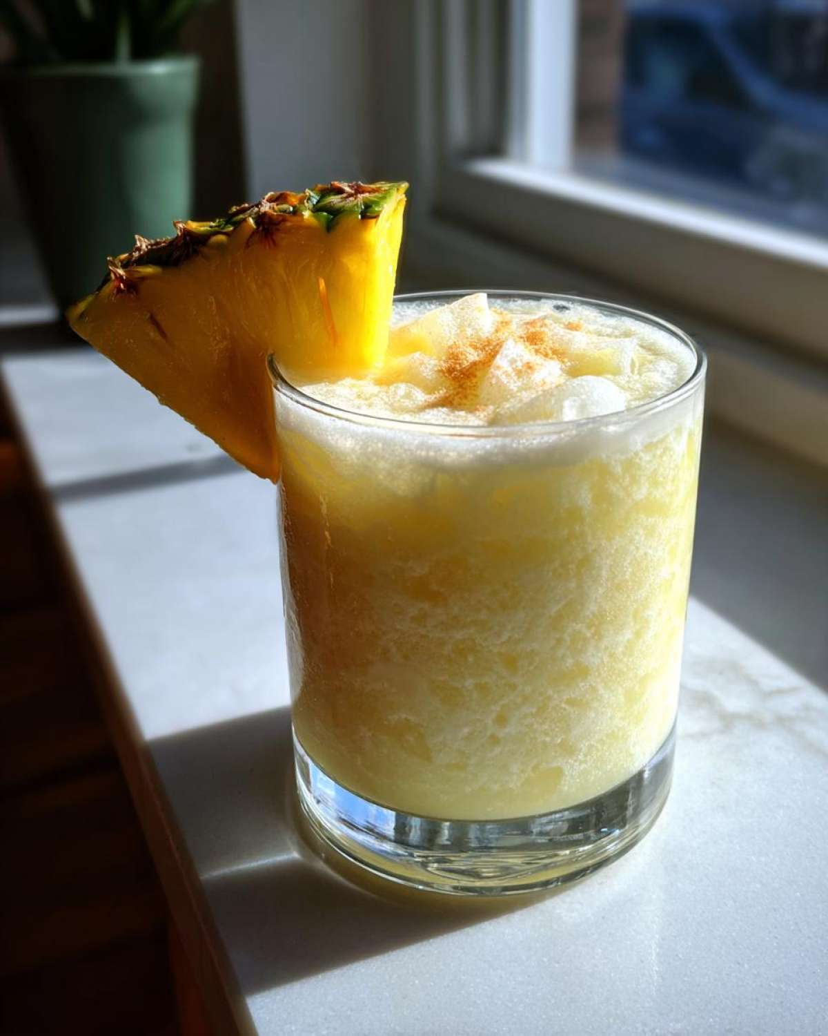 Classic Piña Colada (Pineapple Coconut Cocktail) - detail 2