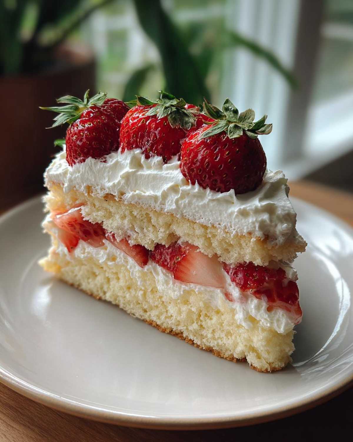 Classic Strawberry Shortcake (Fresh Summer Dessert) - detail 2