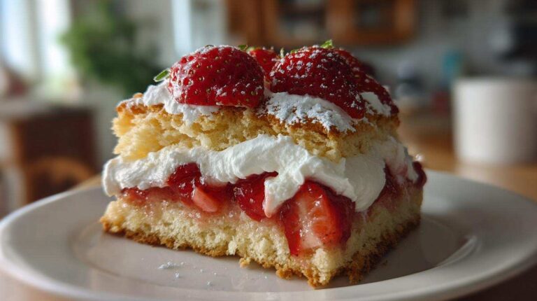 Classic Strawberry Shortcake (Fresh Summer Dessert)