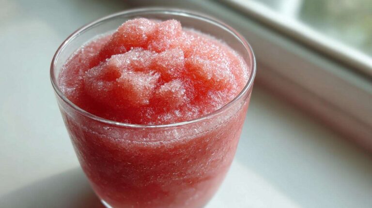 Classic Watermelon Slushie (3-Ingredient Frozen Drink)