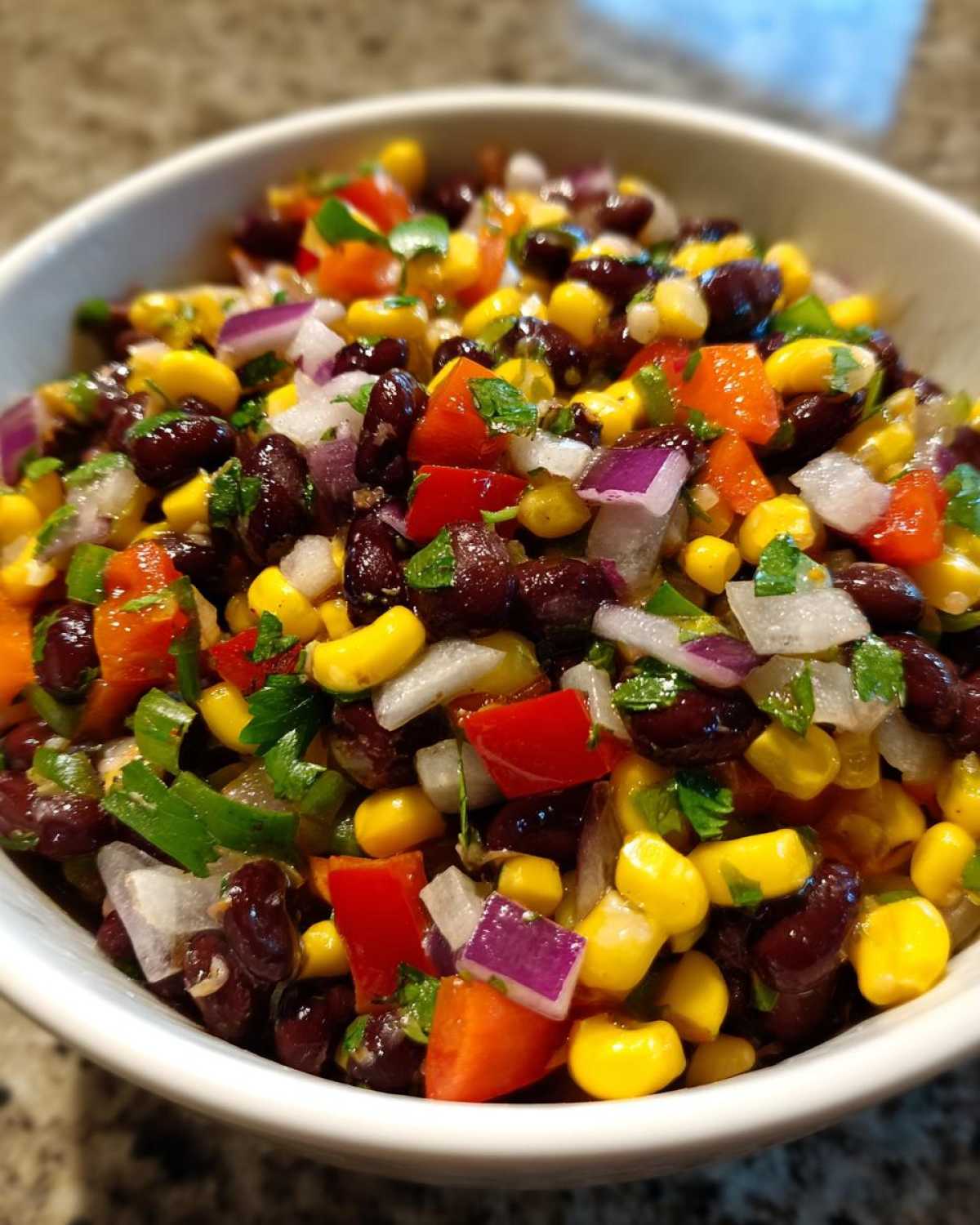 Cowboy Caviar (Black Bean & Corn Salsa) - detail 1