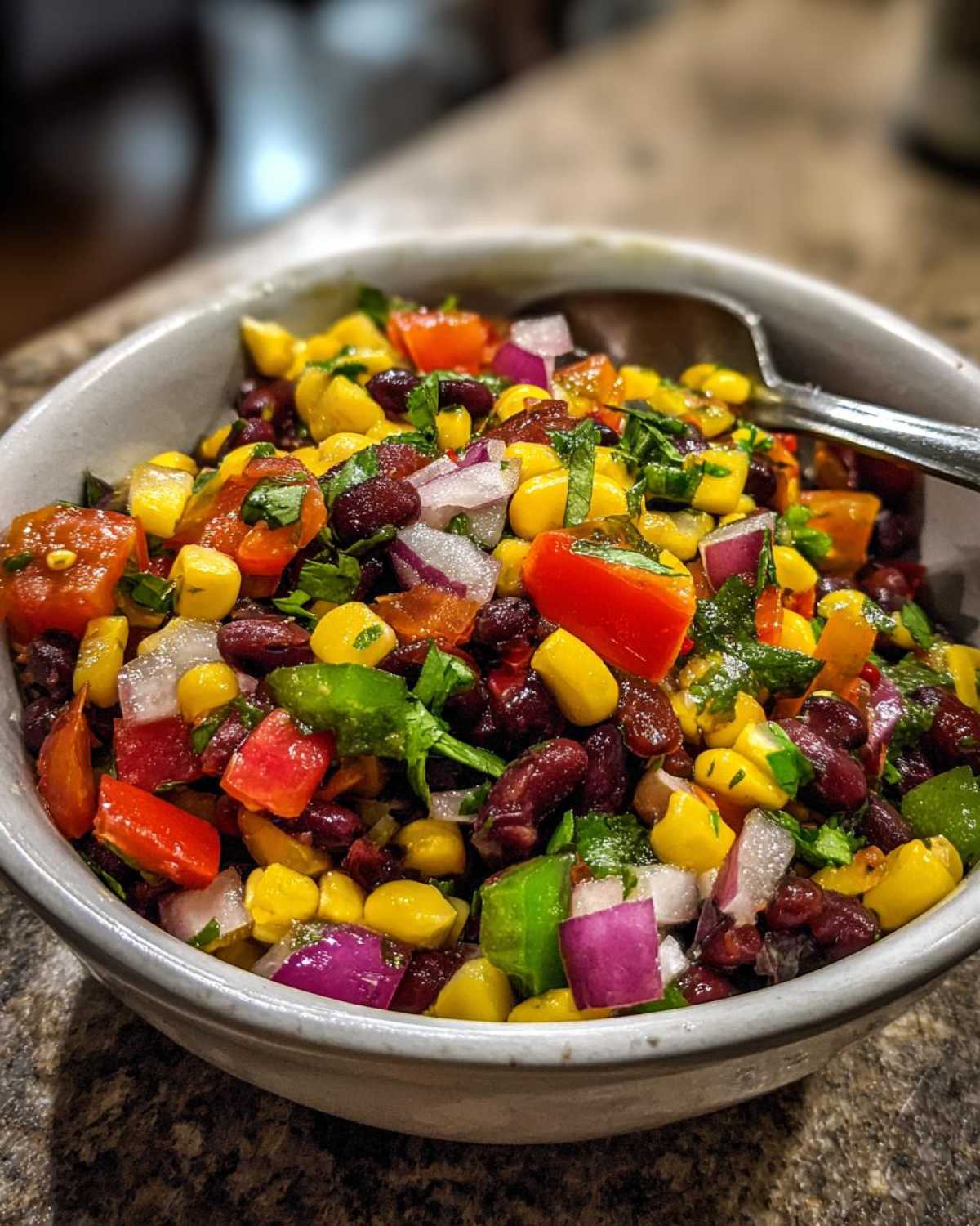 Cowboy Caviar (Black Bean & Corn Salsa) - detail 3