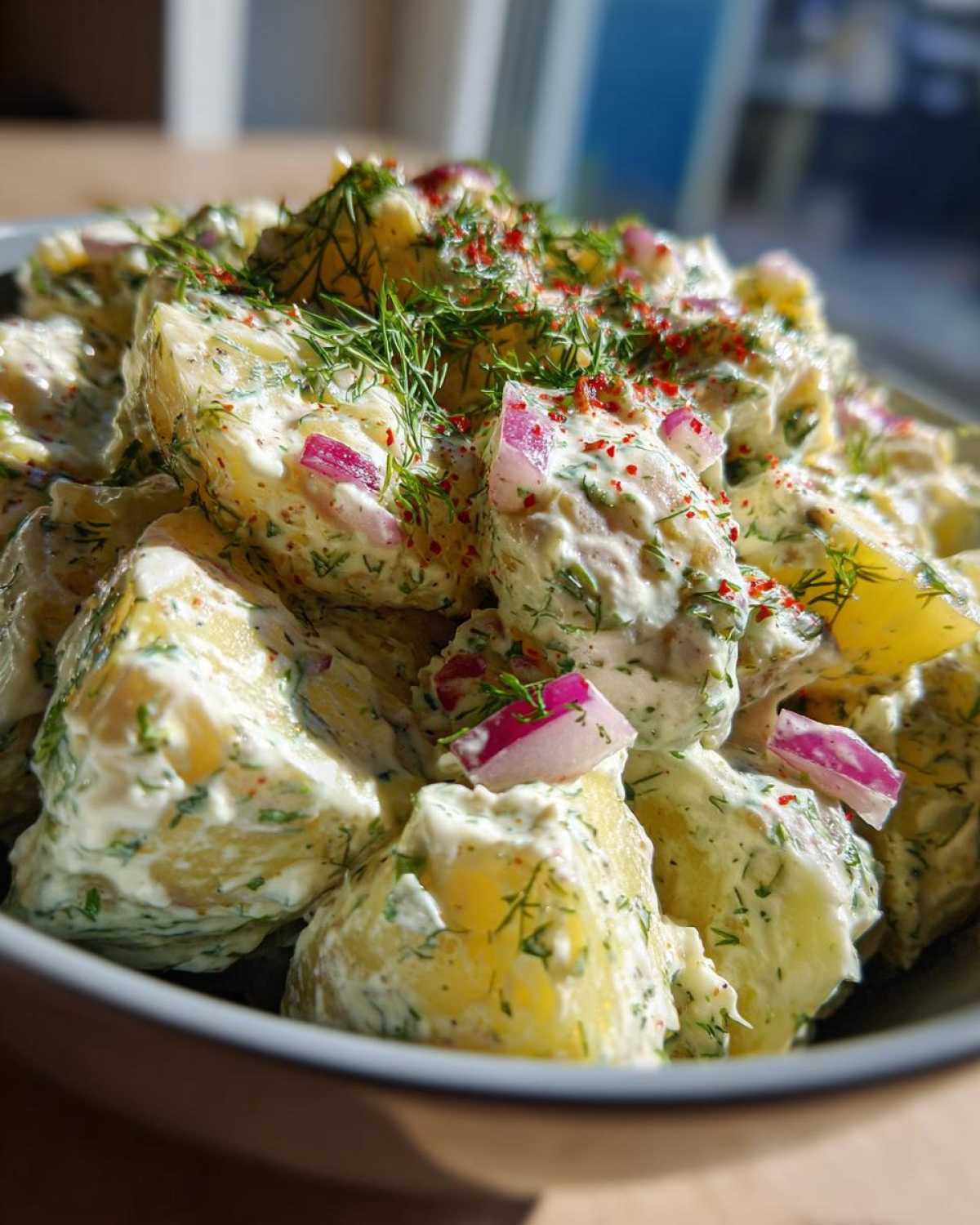 Creamy Dill Potato Salad (Potluck Favorite) - detail 1