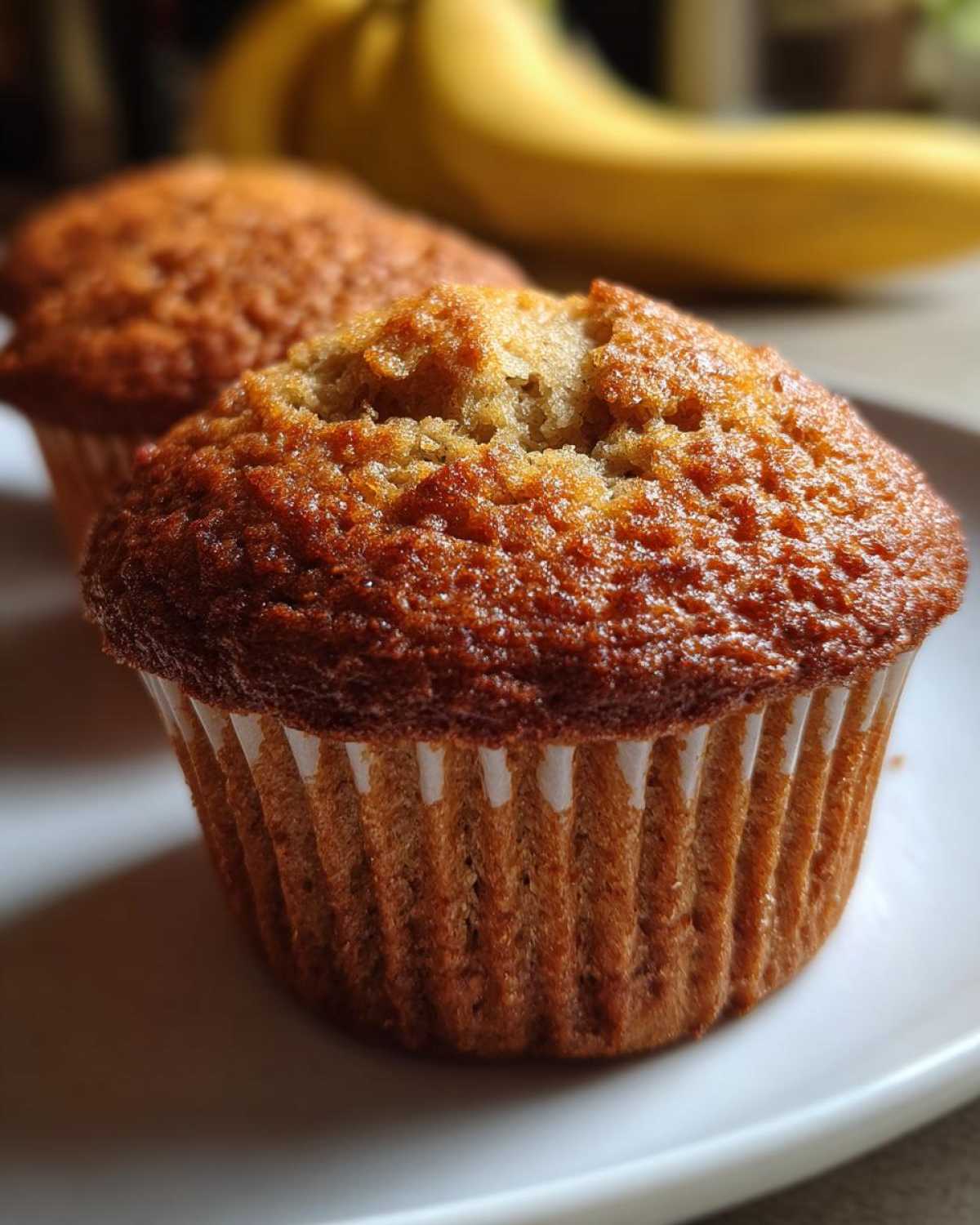 Easy Banana Bread Muffins (Classic Recipe) - detail 1