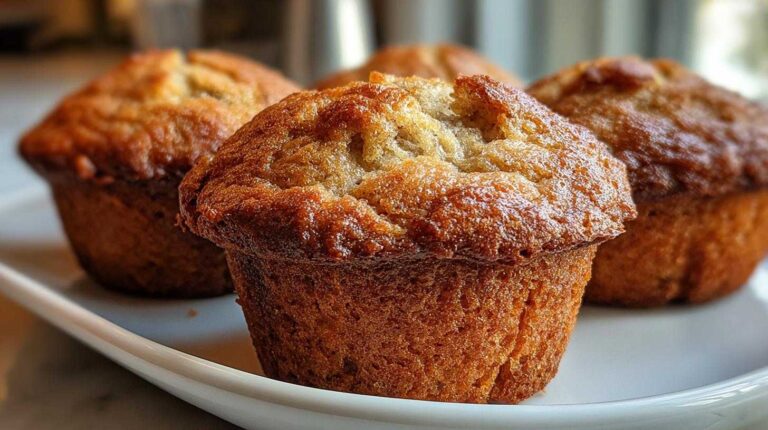 Easy Banana Bread Muffins (Classic Recipe)