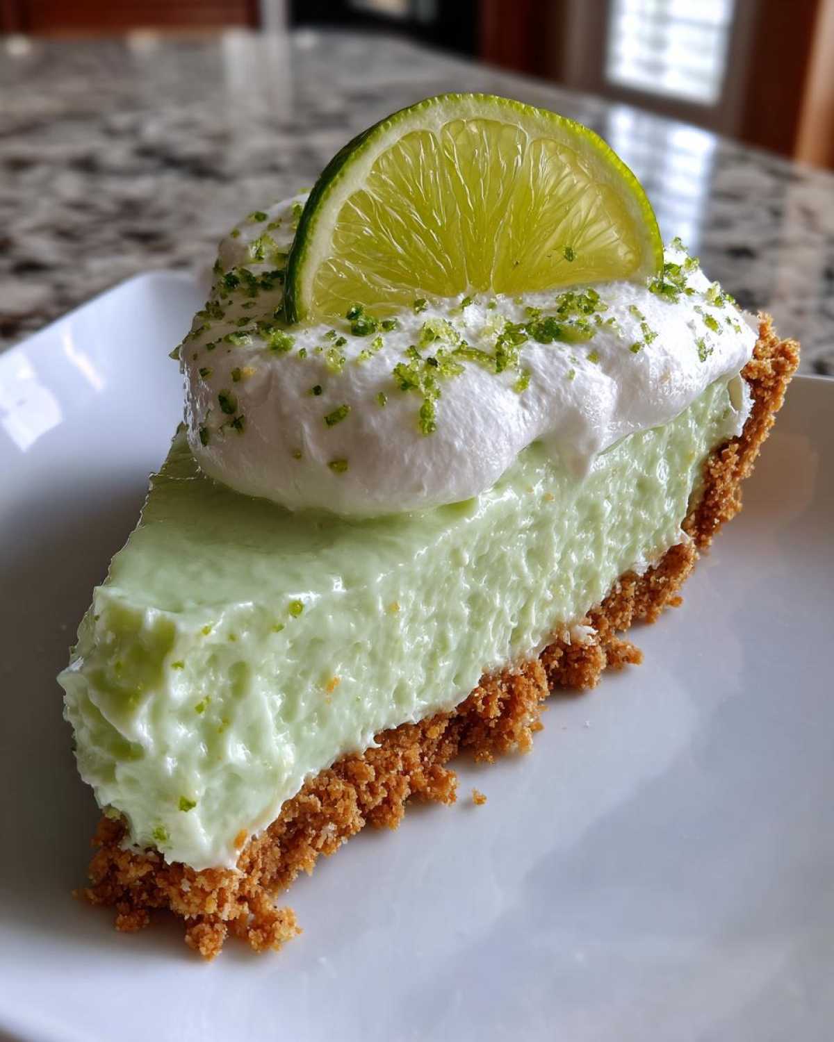 Easy No-Bake Key Lime Pie (Tropical Dessert) - detail 2
