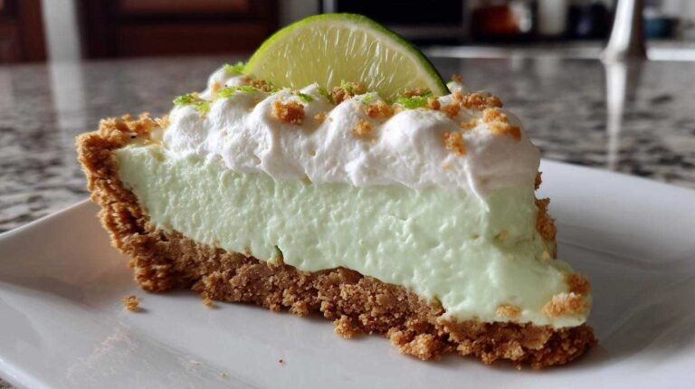 Easy No-Bake Key Lime Pie (Tropical Dessert)