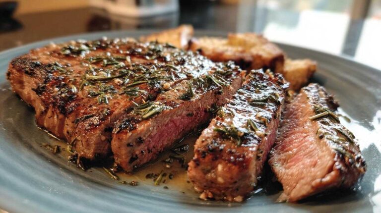 Father’s Day Grilled Steak with Garlic Herb Marinade