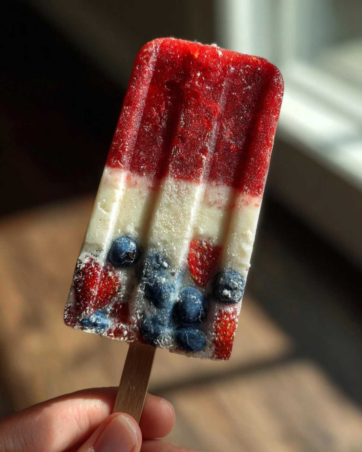 Firecracker Popsicles (Red, White & Blue Pops) - detail 1