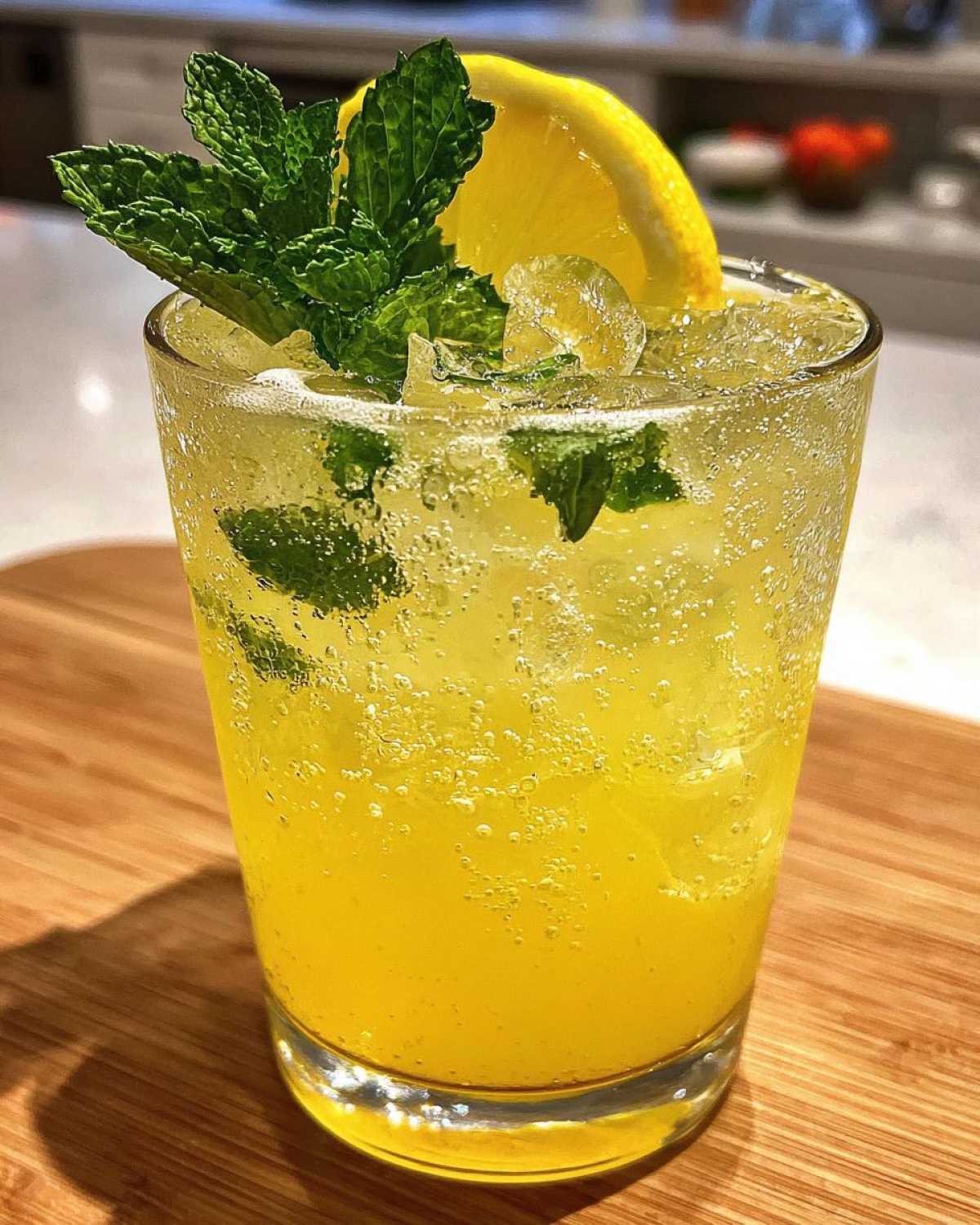 Fresh Lemonade with Mint (Classic Summer Drink) - detail 2
