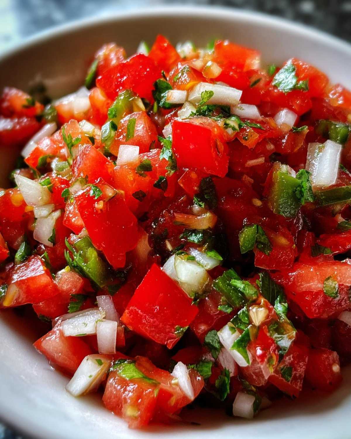 Fresh Pico de Gallo (Classic Mexican Salsa) - detail 2