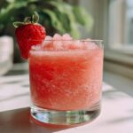 Frozen Strawberry Margarita (Easy Summer Cocktail)