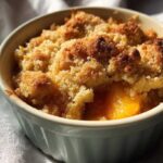 Gluten-Free Peach Crisp (Almond Flour Topping)
