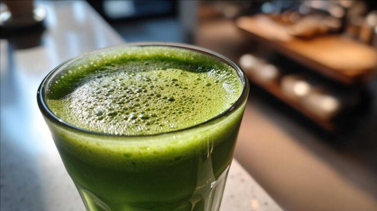 Green Detox Smoothie (Spinach & Pineapple)