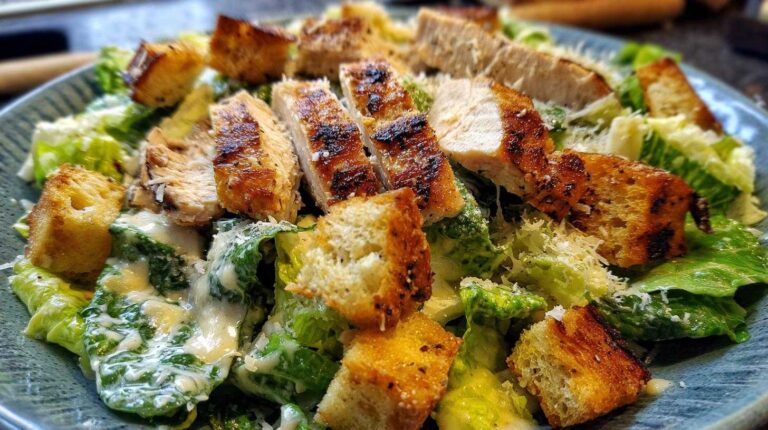 Grilled Chicken Caesar Salad (Summer Classic)