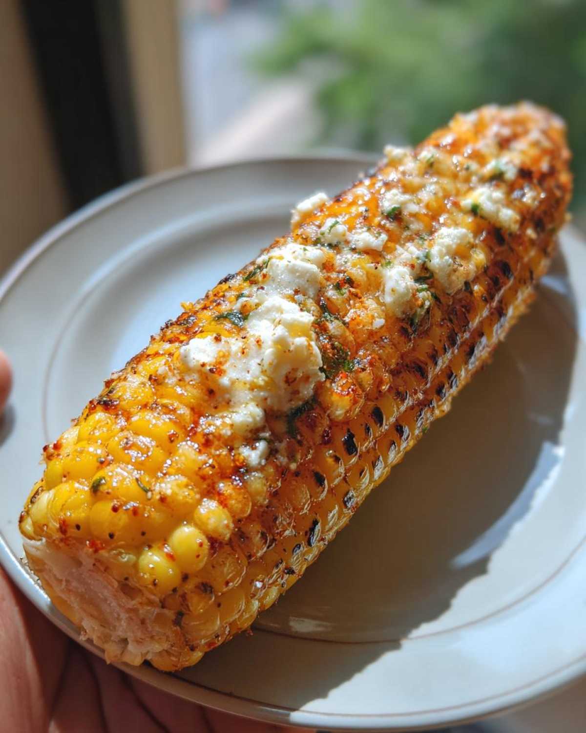 Grilled Corn on the Cob with Chili-Lime Butter - detail 2