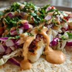 Grilled Fish Tacos with Chipotle Crema