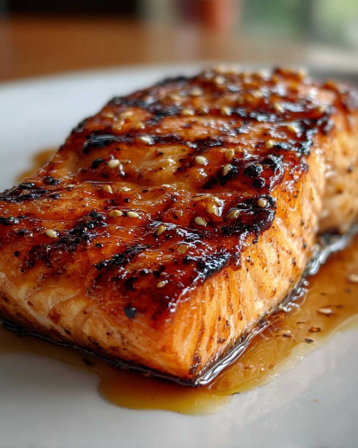 Grilled Honey Garlic Salmon (Easy Summer BBQ) - detail 2