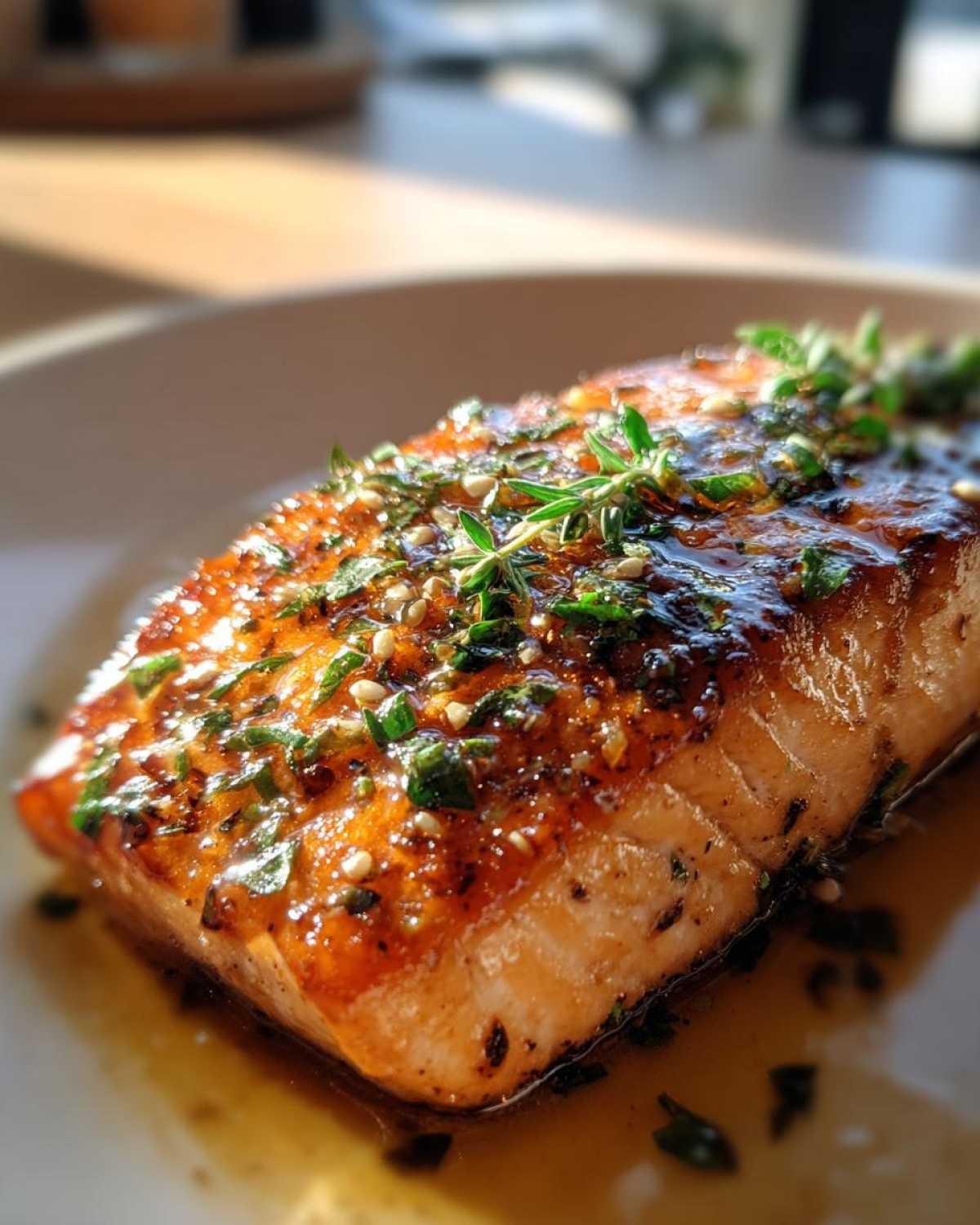 Grilled Honey Garlic Salmon (Easy Summer BBQ) - detail 3