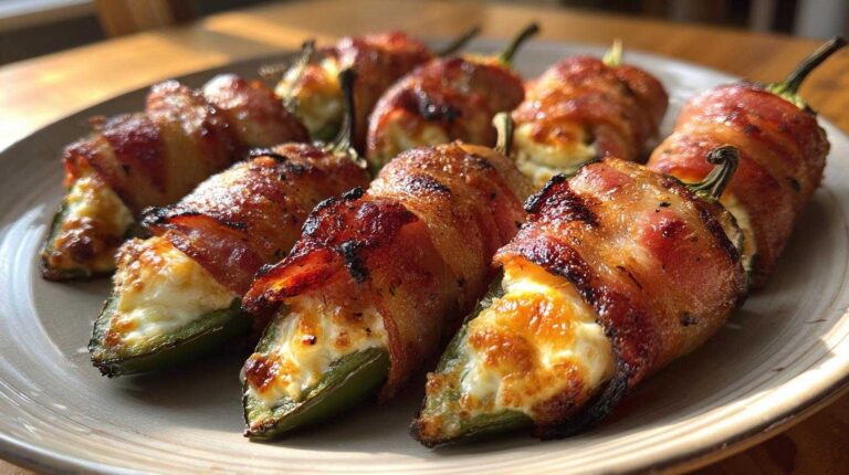 Grilled Jalapeño Poppers (Stuffed & Bacon-Wrapped)