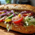 Grinder Salad Sandwich (Viral TikTok Sub)