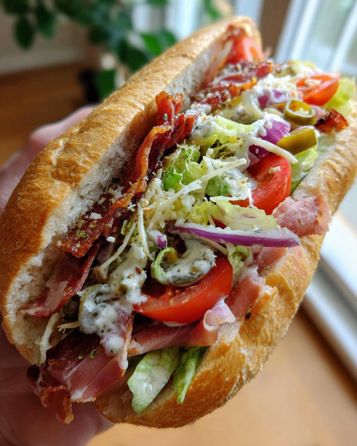 Grinder Salad Sandwich (Viral TikTok Sub) - detail 2
